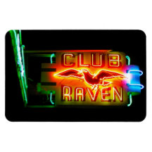 Club Raven Magnet