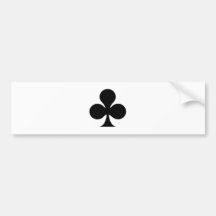 Club symbol bumper stickers