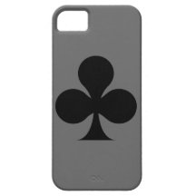 Clubs grey iphone 5 case