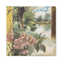 Cluett and Sons Estey Organs Fridge Magnet