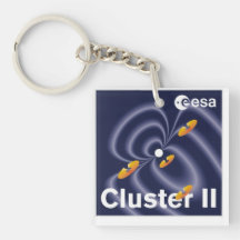 CLUSTER II KEYCHAIN