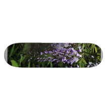 Clusters of Wisteria Skate Board Decks
