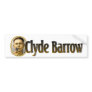 Clyde Barrow Bumper Sticker