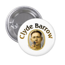 Clyde Barrow Pinback Button