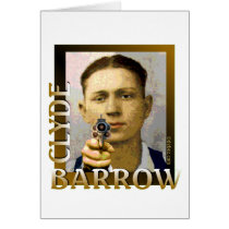 Clyde Barrrow Cards