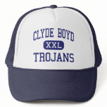 Clyde Boyd - Trojans - Junior - Sand Springs hats
