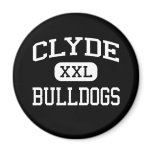 Clyde - Bulldogs - Clyde High School - Clyde Texas magnets