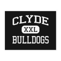 Clyde - Bulldogs - Clyde High School - Clyde Texas Postcards