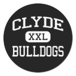 Clyde - Bulldogs - Junior - Clyde Texas stickers
