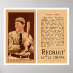 Clyde Milan Nationals Baseball 1912 posters