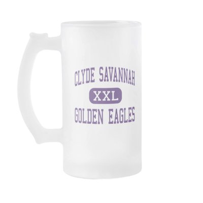Clyde Savannah - Golden Eagles - High - Clyde Coffee Mug by customteamsportswear