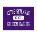 Clyde Savannah - Golden Eagles - High - Clyde postcards