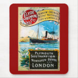 Clyde Shipping Company - Vintage mousepads