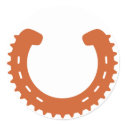 Clydesdale MTB logo sticker