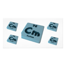 Cm Curium Picture Card
