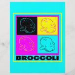 cmyk BROCCOLI display Flyer Design
