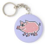 CN- Funky Pig Keychain