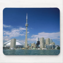 CN Tower and Skydome in Toronto, Ontario, Mousepad