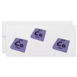 Co Cobalt Rack Card
