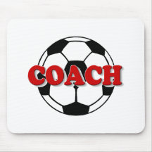 Coach (Soccer Ball) Mouse Pad
