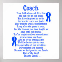 Coach Thank You Print