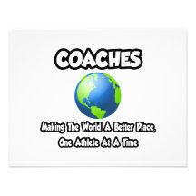 Coaches...Making the World a Better Place Invitations