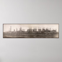 Coal Iron Furnaces, Birmingham, ALYard Long Photo Print