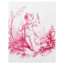 Coalbrookdale porcelain Cupid, painted 1865 Flyers