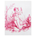 Coalbrookdale porcelain Cupid, painted 1865 flyers