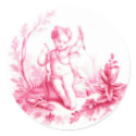 Coalbrookdale porcelain Cupid, painted 1865 stickers