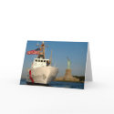 Coast Guard and the Liberty Statue cards