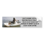 Coast Guard Budget Cuts bumper stickers