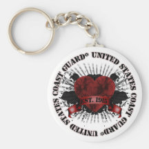 Coast Guard EST Keychain