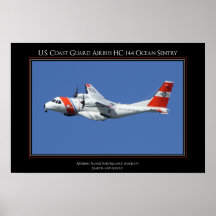 Coast Guard HC-144 Ocean Sentry Posters