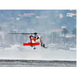 Coast Guard Helicopter photo sculptures