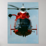 Coast Guard HH-65 Dolphin Helicopter Print