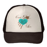 Coast Guard Kinda Love Trucker Hats