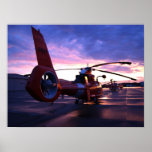 Coast Guard MH-65 Mako Helicopter Posters