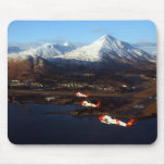 Coast Guard Sunrise in Kodiak, AK mousepads