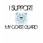 Coast guard support t-shirts