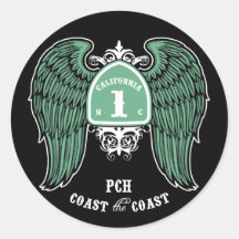 Coast the Coast Sticker