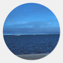 Coastal Area 51 Round Stickers