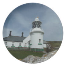 Coastal Views - The Old Lighthouse Dinner Plate