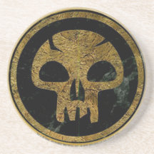Coaster Black mana Symbol Porta-copo