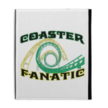Coaster Fanatic iPad Folio Cases