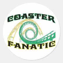 Coaster Fanatic Sticker
