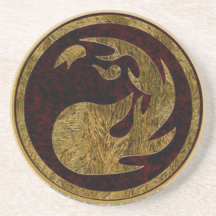 Coaster Red Mana Symbol Porta Copo