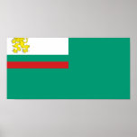 Coastguard Ensign Of Bulgaria, Bulgaria Print