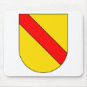 Coat Arms Baden Germany Official Symbol Heraldry mousepads