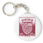 Coat of Arms, Dijon France keychains